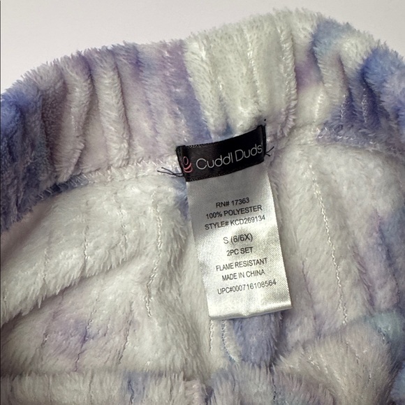 Cuddl Duds Purple and Blue Lounge Set (like new!) - Picture 5 of 5
